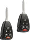 Key fits 2004 2005 2006 2007 Dodge Caravan and Grand Caravan/Chrysler Town Country Fob Keyless Entry Remote (M3N5WY72XX), Set of 2...