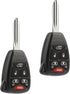 Key fits 2004 2005 2006 2007 Dodge Caravan and Grand Caravan/Chrysler Town Country Fob Keyless Entry Remote (M3N5WY72XX), Set of 2...