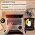 Keyboard Wrist Rest and Mouse Pad Wrist Support Set,Bible Verse Philippians 4:13 Sunflower Ergonomic Gel Mouse Pad,Easy Typing Pain Relief, Memory...