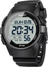 Beeasy Men Digital Sports Watch,Waterproof Watch with Stopwatch Countdown Timer Alarm Function Dual Time Rubber Strap Wrist Watch for Men/Student...