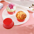 EUSOAR Dessert Cups with Lids, 30pcs 5oz Disposable Aluminum Tin Foil Ramekins Cupcake Baking Cups Containers Wrappers with Lids, Mini Aluminum Ch...