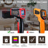 Infrared Thermometer - FKM Digital Temperature Gun with Patented Circular Laser, Non Contact Laser Thermometer Gun for Cooking/Ovens/Home Repairs,...