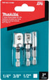 Makita E-01600 Impact XPS™ 3 Pc. Square 2" Socket Adapter Set...