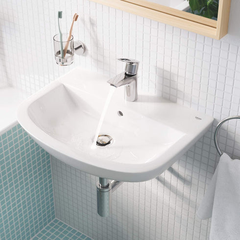 Grohe 40585001 BauCosmopolitan holder f.glass/soap, Starlight Chrome...