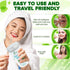 200 Pack Natural Toothpaste Tablet Bits - Chewable Mouthwash Whitening Burts Bees Bite Tablets for Teeth SLS & Fluoride Free Eco & Travel Friendly...
