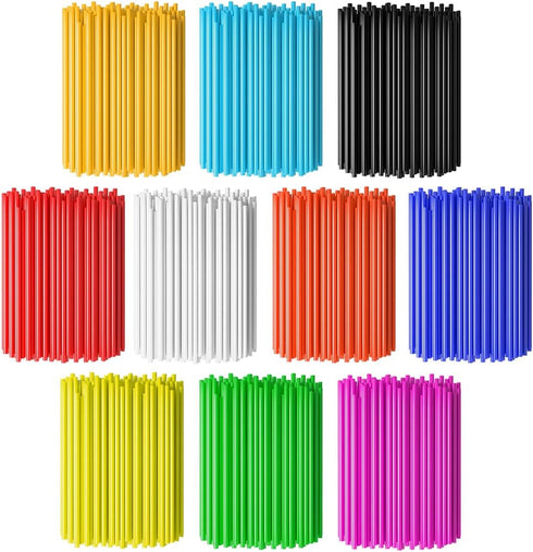 PSLER 72 PCS Spoke Skins Trim Wrap Decoration Protector Pipe Motocross Pit Dirt Bike Aaccessories...