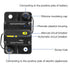 12V-36V DC Manual Reset Button 100 Amps Waterproof Circuit Breaker for Car Rv Marine Automotive Stereo Audio Electronic Motor System...