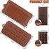 Walfos Break-Apart Chocolate Molds, Non-Stick Silicone Chocolate Bar Mold, Food Grade Candy Bar Mold, Perfect for Energy Bar, Cocoa Mini Bar, Basi...