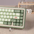 Sumgsn PBT DYE-SUB Matcha Keycaps XDA Profile 124 Keys Fit for 60% 65% 95% Cherry Mx Switches Mechanical Keyboard...