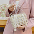 Luxury Pearl Bag Chain Bag Purse Evening Bags, Artificial Pearl Clutch Handmade Bags for Party Wedding Bridal Travel 17...