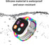 Compatile with Gizmo Watch 3 2 1/Gabb 3 2 1/ T-Mobile Sync up,Cute Tie Dye Pattern Kids Bands for Boys Girls,Including Large & Small Size...