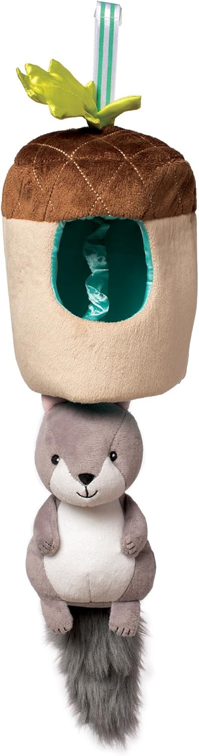 Manhattan Toy Lullaby Squirrel Pull Musical Crib and Baby Toy...