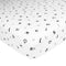 American Baby Company 100% Natural Cotton Fitted Crib Sheet 52" x 28" - Soft, Breathable, Hypoallergenic & Gentle Toddler Bed Sheet, Alphabet, Neu...