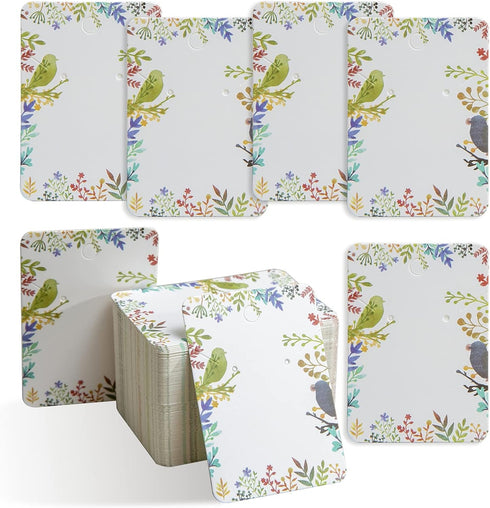 Earring Card Jewelry card Earring Display Jewelry Display Hanging Card Hang Tag 100Pack 2.8"x1.9"...