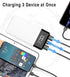 Portable Charger?10000mAh Power Bank with LED Digital Display?2 USB 1Type-C PD 37W 5V3A Qc3.0 Fast Charging Power Bank for Samsung Google Pixel LG...