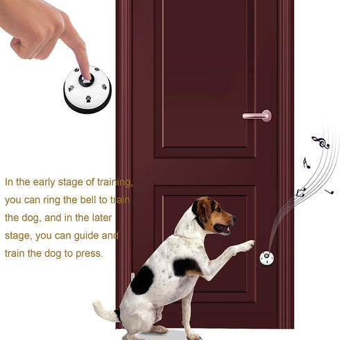 Dog Training Kit, Pet Training Bells, Adjustable Dog Whistle, Pet Training Clicker, Training Behaviour for Puppies...