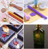 12 Pieces Glue Gun Sealing Wax Sticks for Wax Seal Stamp, PORXFLY Seal Wax Sticks Great for Cards Envelopes, Gift Wrapping,Wedding Invitations (Re...
