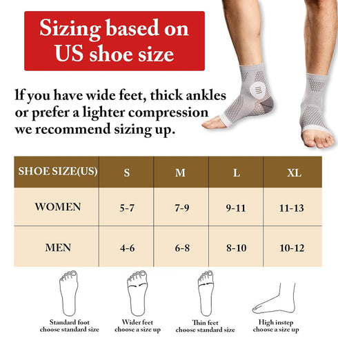 Neuropathy Socks - Neuropathy Pain Relief for Feet, Comprex Ankle Sleeves, Neuropathy Socks for Men and Women, Foot Sleeve Support Relief For Pain...