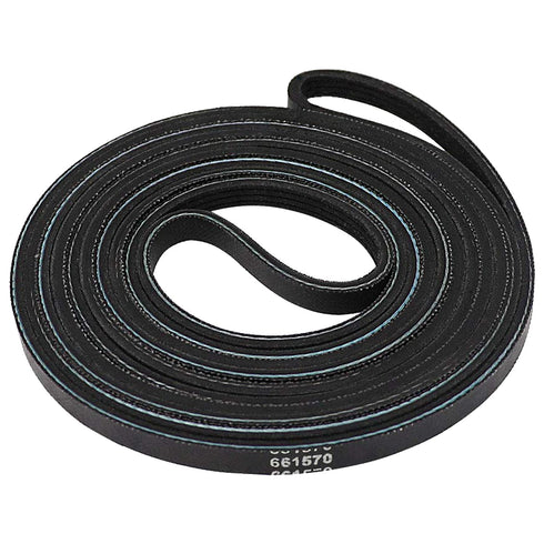 Kenmore Dryer Drive Belt 661570V 3387610 661570 Whirlpool Maytag Duet Part AP5983729 PS11722115 WED9200SQ0 WED9150WW1 GEW9250PW1 WED9200SQ1 WED9500TW3 NED7300WW1 CE1750XWW1 GGW9250PW3 MED9700SQ0