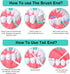150PCS Interdental Brushes and Dental Floss Picks 2-in-1,Double Head Brush Picks for Teeth,Soft Interdental Toothpicks for Adults,Plastic Toothpic...