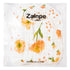 Zainpe 6Pcs Snap Muslin Cotton Bibs for Baby Flamingo Star Flower, Machine Washable Adjustable Burp Cloths with 6 Absorbent Soft Layers for Infant...