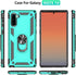 for Samsung Galaxy Note 10 Case, Note10 Case with HD Screen Protectors, Military-Grade Metal Ring Holder Kickstand 15ft Drop Tested Shockproof Cov...