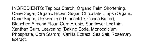 Alice's Sweet Tooth Chocolate Chip Cookie Bites - Gluten-Free, Vegan, Crunchy Mini-Cookies - Plant-Based, Dairy-Free, Grain-Free, Soy-Free, Kosher...