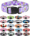 Moonpet Dog Collars for Puppy X-small Small Medium Large Dogs - Unisex Cute Design Boys Girls Dog Pet Collar Soft Adjustable Bohemia Fancy Floral ...