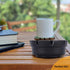 Perfect Stix Ashtray Black-4 4" Black Ashtrays (Pack of 4)...