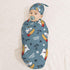 Cool Shark Tree Newborn Swaddle Blankets Hat Sets Soft Baby Receiving Blanket Swaddle Sack for Baby Shower Infant Boy Girl Gift...
