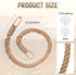 Hermit Crab Toys 23.6 Inch Hermit Crab Climbing Jute Rope Ladder with Hooks Hermit Crab Toys Reptile Tank Terrarium Accessories Habitat Decor for ...