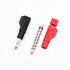 10sets Retractable Sheath 4mm Banana Plug Connectors Stackable Wire Solder Multimeter Test Leads Ends Banana Plugs Adapter with Banana Jack Socket...