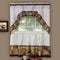 Achim Home Furnishings - CFTS36BW12 Coffee Tier and Swag Window Treatment Set, 57" x 36", Brown...