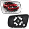 Passenger Side Mirror Replacement Glass for Nissan Altima Sentra 2013 2014 2015 2016 2017 2018, Right Side Mirror Glass, Rear View Convex Mirrors ...