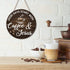 HMASYO Wood Coffee Signs, Good Days Start with Coffee & Jesus, Wood Farmhouse Wall Sign Bar Decor for Kitchen, Home, Office, Cafe Station Housewar...