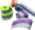 Tvoip Tie Dye Glitter Rainbow Polyester Grosgrain Tape Ribbon Grosgrain Ribbons 1-1/2"(38mm) x10 Yards for Hair Bows Wedding Gift Packing Wrap (Pu...