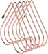 Rose Gold File Organizer School Supplies Desk Book Storage Rack Telescopic Files Folder Stand Organizer Craft Supplies Decorationrose Gold Rose Go...