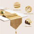 BALCONY & FALCON Table Runner with Tassels Machine Washable Luxury Home Decorative Dresser Scarves for Dining Party Banquets Wedding Birthday 14 x...