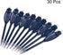 PATIKIL Golf Scoring Pencils with Eraser, 30 Pack Oval Clip Plastic 2H Marker Pens for Sport Games Meeting, Blue...
