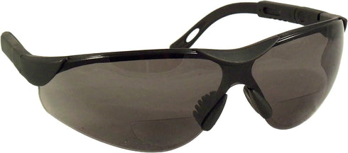 SafeSpecs Bifocal Safety Glasses with Adjustable Temples - Bifocal Safety Sunglasses - ANSI Z87.1 - UV400...