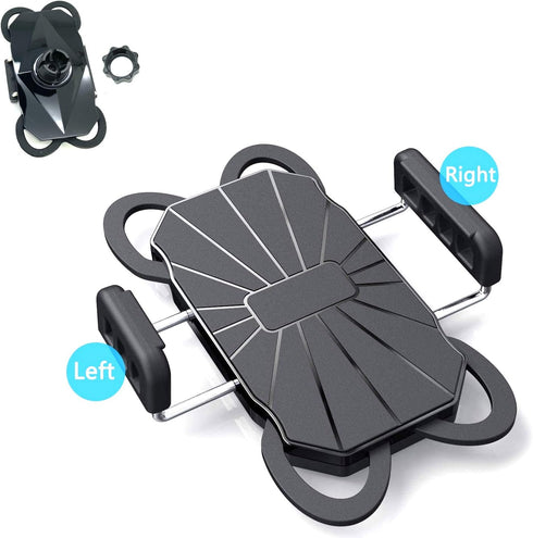 ChargerCity 17mm Ball Socket Universal Smartphone Holder for All Phone Device up to 3.7" Wide Galaxy S25 S24 iPhone 15 16 MAX PRO Plus Pixel (Comp...