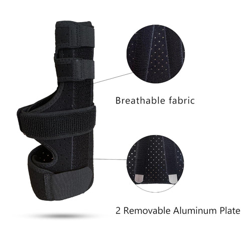 Boxer Break Metacarpal Splint Brace - 4th or 5th Finger Splint Support (Medium)...