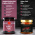 Jungle Kitchen Spicy Crunchy Garlic Chili Oil Vegan & Gluten-Free - Spicy Chili Crisp- Crunchy Garlic Chilli Oil Spicy Great Sauce & Toppings for ...