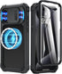 Caka for iPhone 15 ProMax Case, iPhone 15 Pro Max Case with Screen Protector & Camera Cover & Wireless Charging Full Body Heavy Duty Rugged Protec...