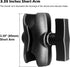 Aluminum Short (3.35") Double Socket Arm for 1.5 Inches/C Size / 38mm Ball Accessories, Powerful Clamp, Compatible with RAM Mount, iBolt and More...