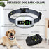 Dog Bark Collar, Anti-Barking Pet Training Collar, Waterproof e-Bark Shock Collar for Large Medium Small Dogs, Rechargeable Barking Collar with Be...