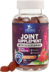 Nature's Joint Support Gummies Glucosamine Plus Vitamin E - Joint Support Supplement for Occasional Discomfort for Back, Knees & Hands - Joint Hea...