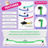 RYERCAT Dual Sided Cat Toothbrush - Kitten Toothbrush with Micro Head to fit into Cat/Kittens Mouth - Cat Dental Care Supplies - Pet Toothbrush fo...