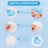 LASLU It's A Boy Baby Shower Party Photo Booth Props Kits on Sticks Set of 25pcs...