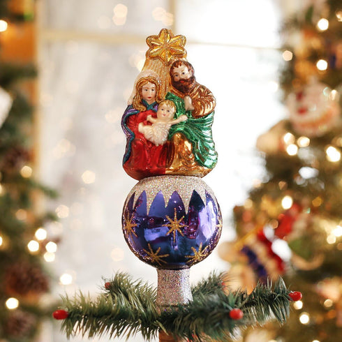 Old World Christmas Ornaments: Spiritual Gifts Glass Blown Ornaments for Christmas Tree, Nativity Tree...